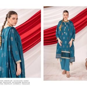 ZESH Premium Jacquard Lawn Broshia Banarsi
