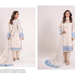 ZESH Premium Jacquard Lawn Broshia Banarsi