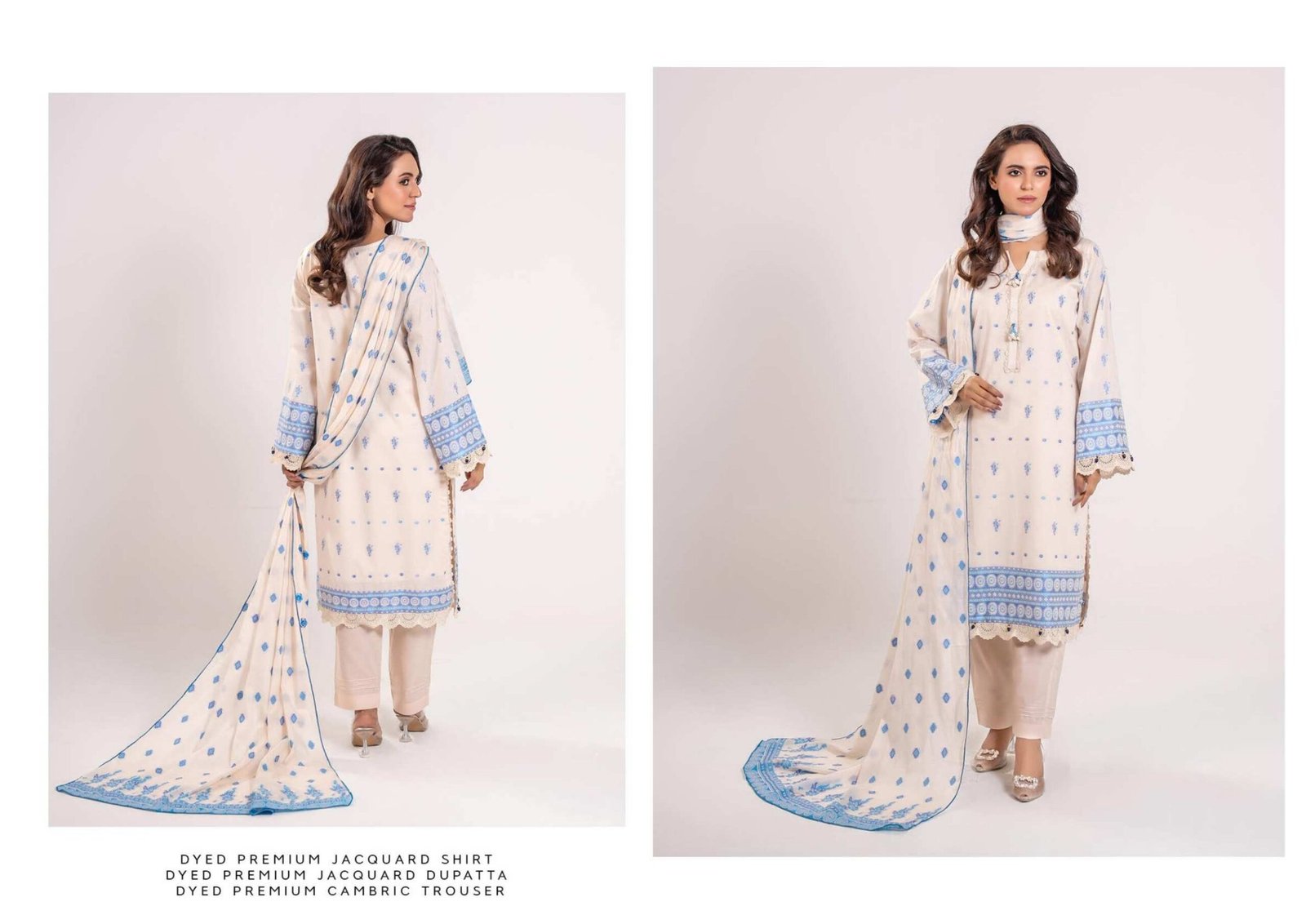 ZESH Premium Jacquard Lawn Broshia Banarsi