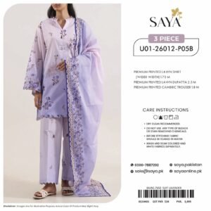 SAYA-PHOOLKARI 3-piece (100% Original)