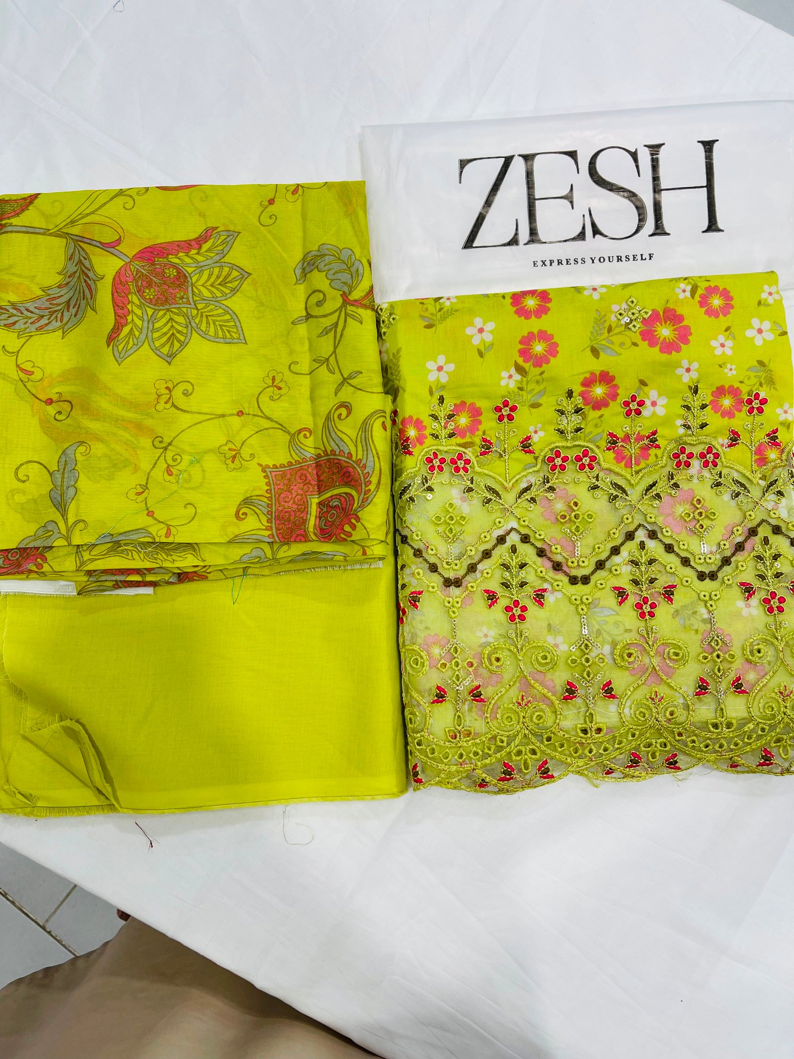 ZESH PREMIUM 3-PIECE Embroidered