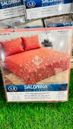 Salonika King Size 3-Piece Premium Bed Sheet Set – Soft, Durable & Stylish