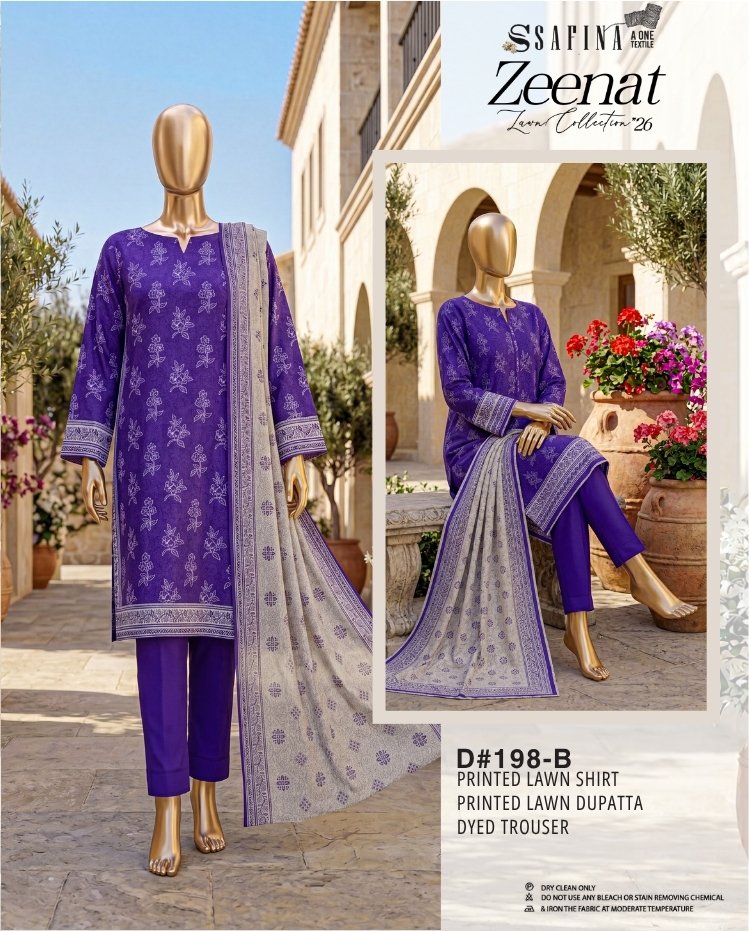 AZADI Sale — Mix Brands Printed Lawn 3-Piece