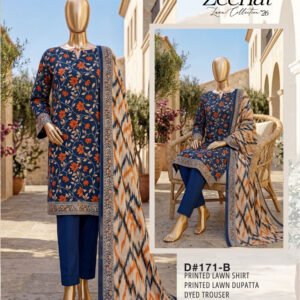 AZADI Sale — Mix Brands Printed Lawn 3-Piece