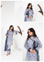 ZESH Premium Embroidered Eid Exclusive Lawn 3-Piece 2026 – Design 25