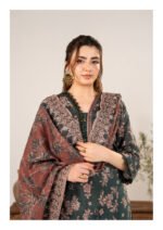 ZESH Premium Embroidered Eid Exclusive Lawn 3-Piece 2026 – Design 41