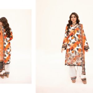 ZESH Premium Embroidered Eid Exclusive Lawn 3-Piece 2026 – Design 17