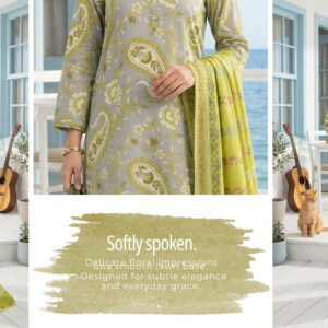 AZADI Sale — Mix Brands Printed Lawn 3-Piece