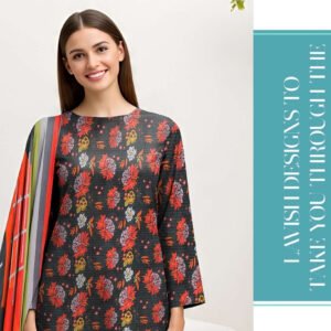 AZADI Sale — Mix Brands Printed Lawn 3-Piece