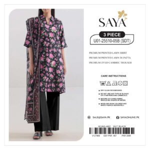 AZADI Sale — Mix Brands Printed Lawn 3-Piece MS