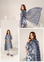 ZESH Premium Embroidered Eid Exclusive Lawn 3-Piece 2026 – Design 27