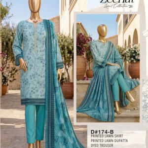 AZADI Sale — Mix Brands Printed Lawn 3-Piece