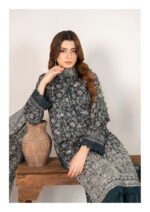 ZESH Premium Embroidered Eid Exclusive Lawn 3-Piece 2026 – Design 36
