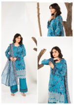 ZESH Premium Embroidered Eid Exclusive Lawn 3-Piece 2026 – Design 20