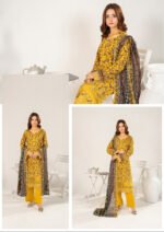 ZESH Premium Embroidered Eid Exclusive Lawn 3-Piece 2026 – Design 28