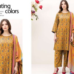 AZADI Sale — Mix Brands Printed Lawn 3-Piece