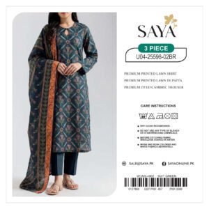 AZADI Sale — Mix Brands Printed Lawn 3-Piece MS