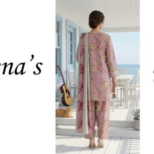AZADI Sale — Mix Brands Printed Lawn 3-Piece