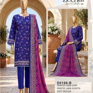 AZADI Sale — Mix Brands Printed Lawn 3-Piece