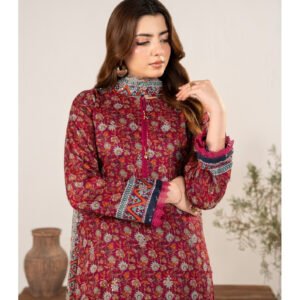 ZESH Premium Embroidered Eid Exclusive Lawn 3-Piece 2026 – Design 38