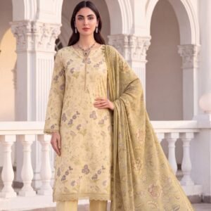 ALZOHAIB – Colors Digital Printed Lawn 3 Peice