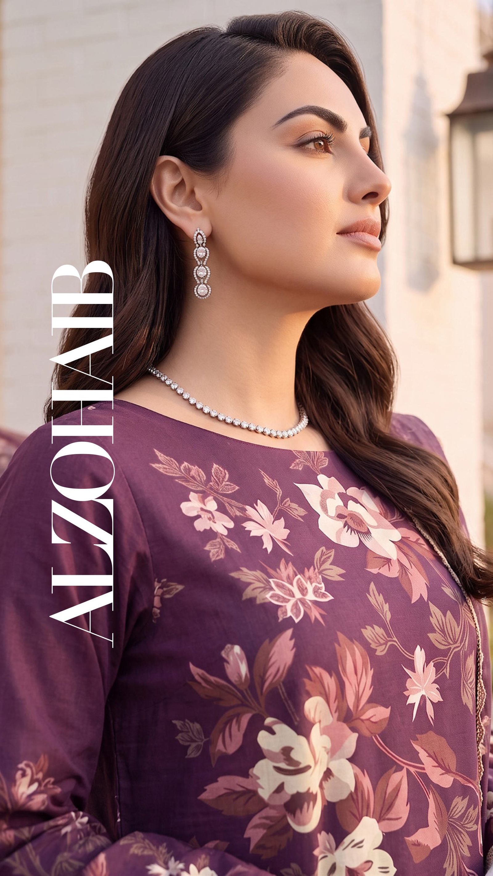 ALZOHAIB – Colors Digital Printed Lawn 3 Peice - Image 6