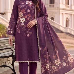 ALZOHAIB – Colors Digital Printed Lawn 3 Peice
