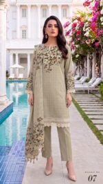 ALZOHAIB – Colors Digital Printed Lawn 3 Peice