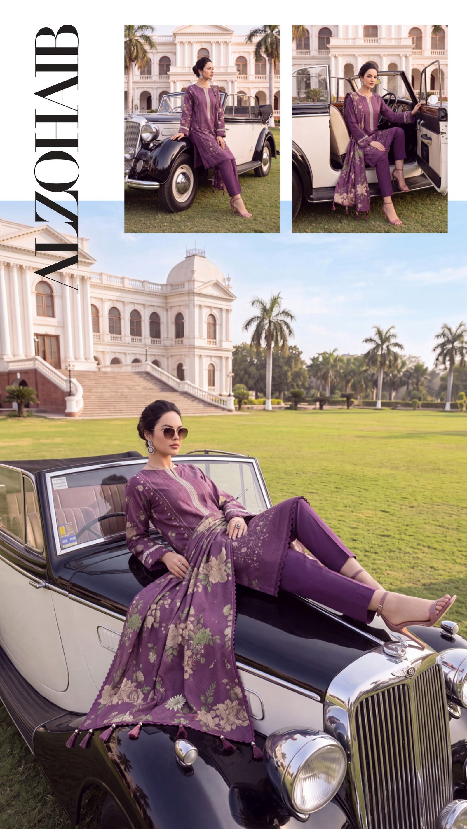 ALZOHAIB – Colors Digital Printed Lawn 3 Peice - Image 4