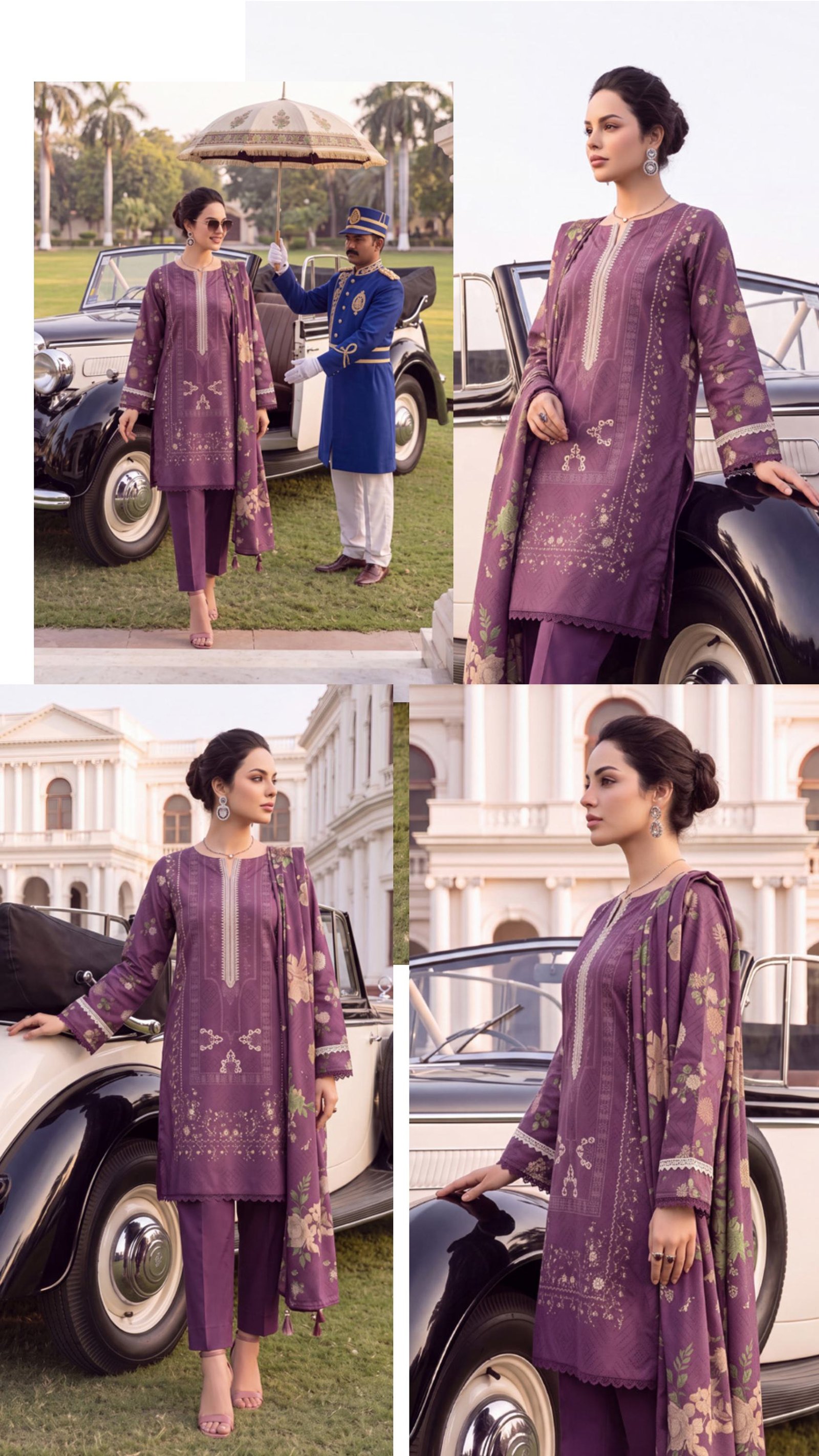 ALZOHAIB – Colors Digital Printed Lawn 3 Peice - Image 3