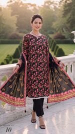 ALZOHAIB – Colors Digital Printed Lawn 3 Peice