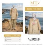 MTJ Digital Printed Lawn 3 Piece (Dastan e Gul) 2026