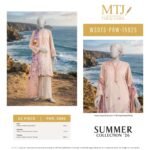 MTJ Digital Printed Lawn 3 Piece (Dastan e Gul) 2026