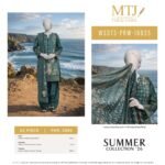 MTJ Digital Printed Lawn 3 Piece (Dastan e Gul) 2026