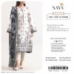 SAYA Digital Printed Lawn 3 Piece Collection 2026