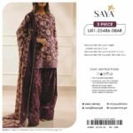 SAYA Digital Printed Lawn 3 Piece Collection 2026