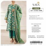 SAYA Digital Printed Lawn 3 Piece Collection 2026