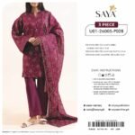 SAYA Digital Printed Lawn 3 Piece Collection 2026